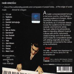 FAHİR ATAKOĞLU - LIVE IN ISTANBUL / SENFONİK KONSERİ (1998) İMAJ CD SIFIR