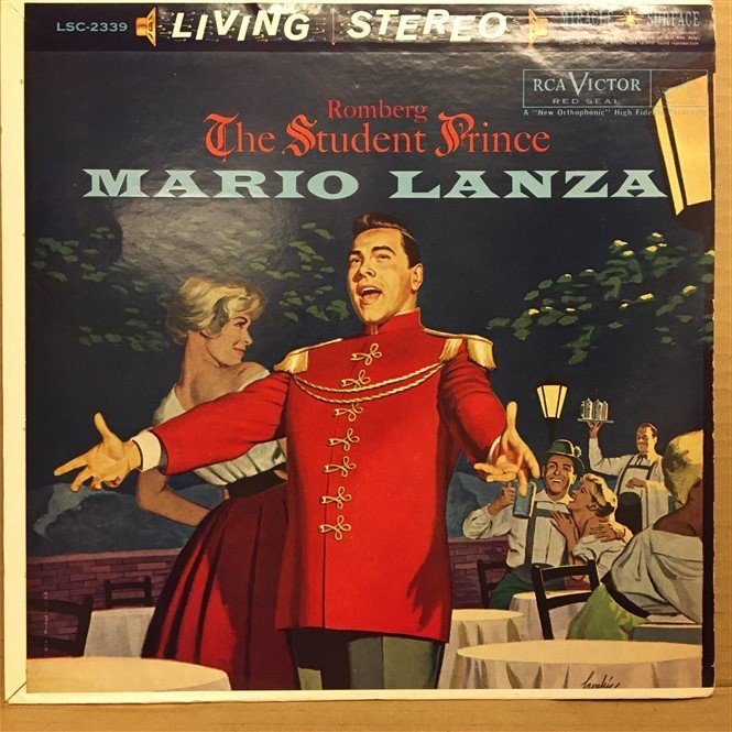 MARIO LANZA - THE STUDENT PRINCE - LP 2.EL PLAK