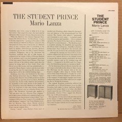 MARIO LANZA - THE STUDENT PRINCE - LP 2.EL PLAK