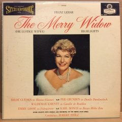 LEHAR: THE MERRY WIDOW HIGHLIGHTS HILDE GUEDEN 2.EL PLAK