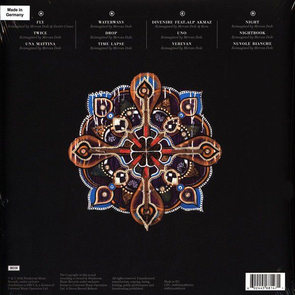 LUDOVICO EINAUDI - MERCAN DEDE REIMAGINED VOL 1 & 2 (2022) - 2LP SIFIR PLAK