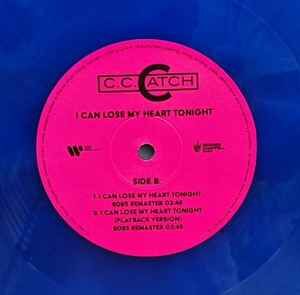 C.C. CATCH – I CAN LOSE MY HEART TONIGHT  (1985) - MAXI SINGLE 12'' 45RPM 2025 REMASTERED REISSUE LIMITED EDITION TRANSPARENT BLUE VINYL SIFIR PLAK