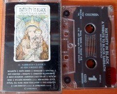 NATIVITY IN BLACK - A TRIBUTE TO BLACK SABBATH (1994) SONY CASSETTE MADE IN TURKEY ''USED''