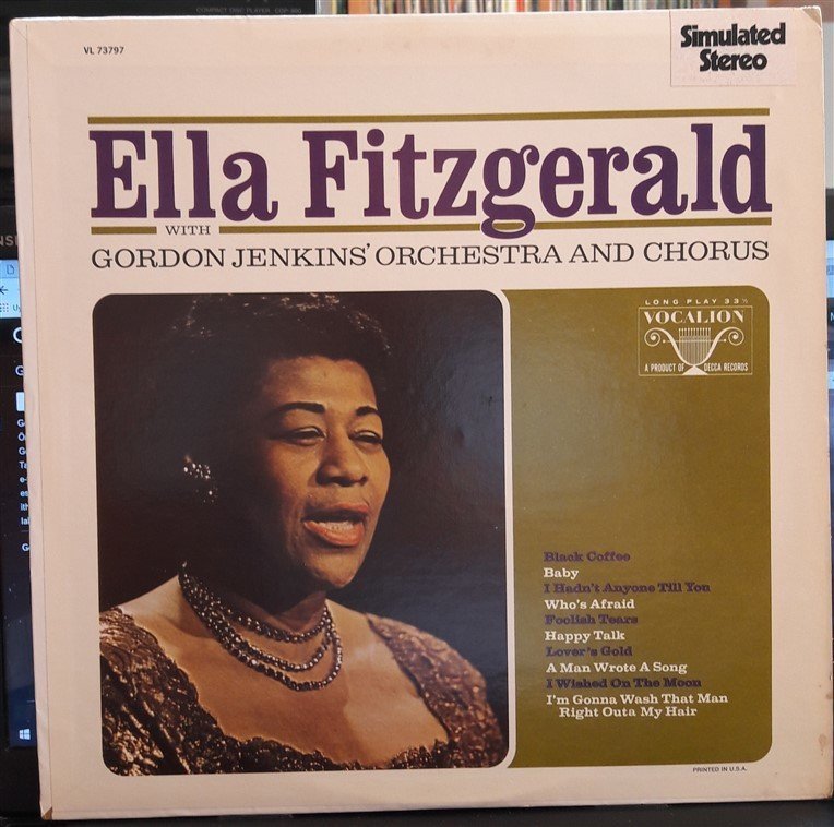 ELLA FITZGERALD - WITH GORDON JENKINS' ORCHESTRA AND CHORUS - 2.EL PLAK