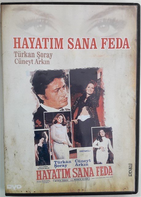 HAYATIM SANA FEDA - CÜNEYT ARKIN - TÜRKAN ŞORAY - MUZAFFER ARSLAN - DVD 2.EL