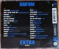 KMFDM - EXTRA VOLUME 1 (2008) - 2CD METROPOLIS RECORDS 2.EL