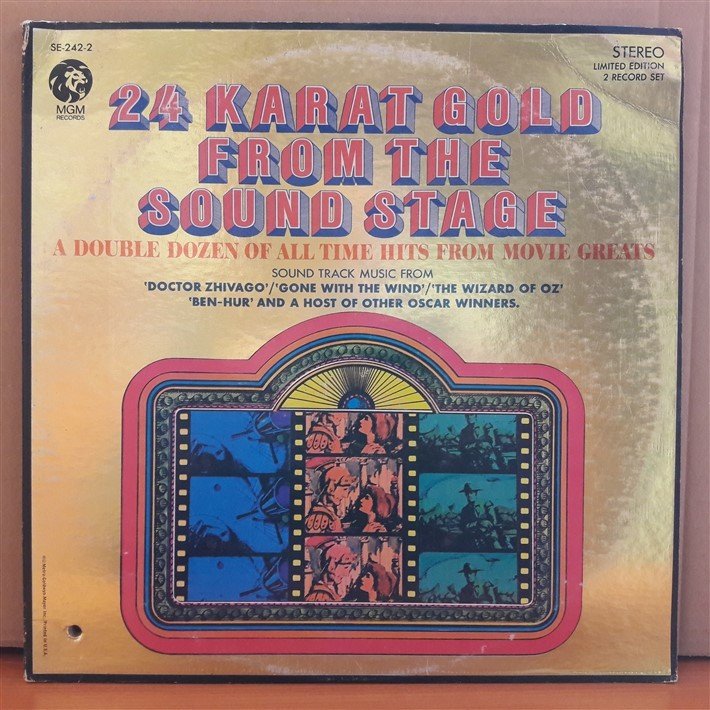 24 KARAT GOLD FROM THE SOUND STAGE - 2LP 2.EL PLAK