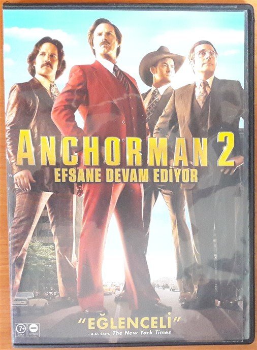 ANCHORMAN 2 - EFSANE DEVAM EDİYOR - DVD 2.EL