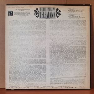 TELEMANN: SONATAS AND TRIOS / GEORG PHILIPP, THE MAXENCE LARRIEU QUARTET (1965) - LP 2.EL PLAK