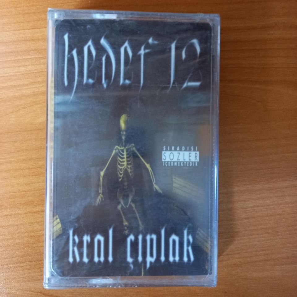 HEDEF 12 - KRAL ÇIPLAK (1999) - KASET SIFIR