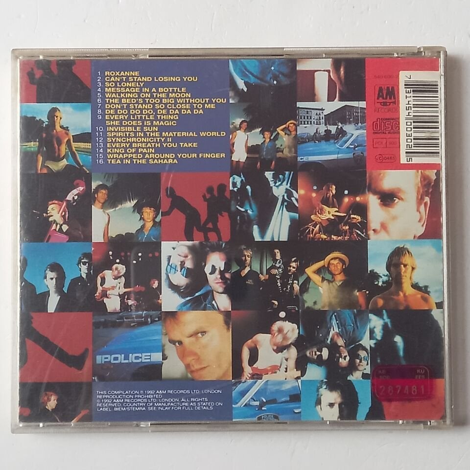 THE POLICE – GREATEST HITS (1992) - CD 1995 REISSUE 2.EL