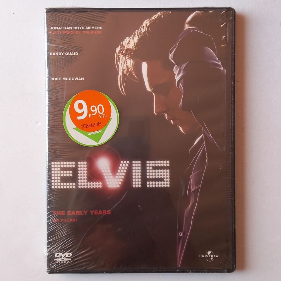 ELVIS: THE EARLY YEARS - JONATHAN RHYS MEYERS - DVD AMBALAJINDA SIFIR