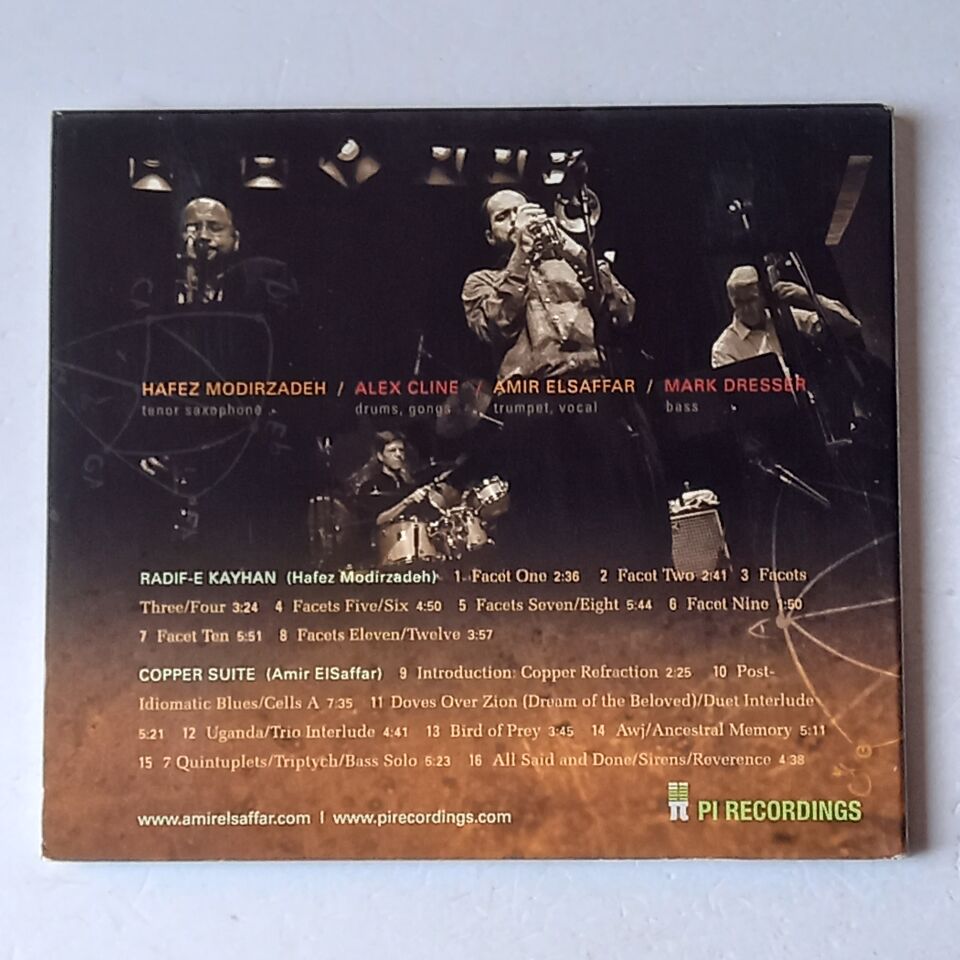 AMIR ELSAFFAR, HAFEZ MODIRZADEH – RADIF SUITE (2010) - CD DIGIPAK 2.EL