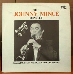 JONNY MINCE - QUARTET SUMMER '79 LP 2.EL