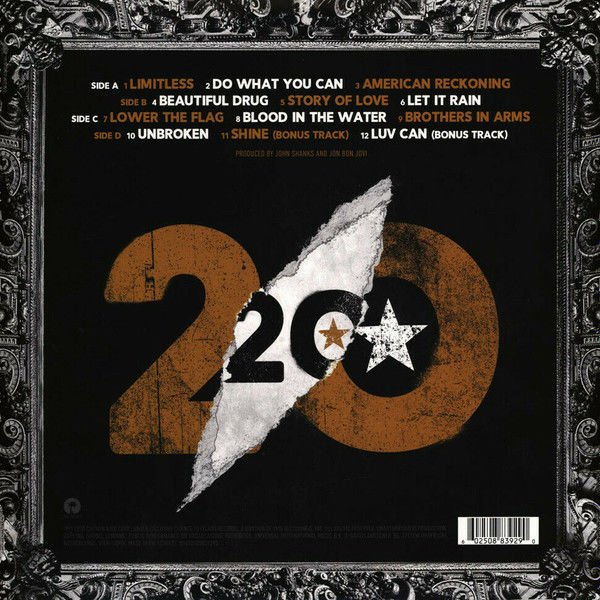 BON JOVI - 2020 (2020) - 2xLP GOLD COLOURED 2021 SIFIR PLAK