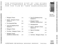 ELENI KARAINDROU - THE SUSPENDED STEP OF THE STORK (1992) - CD ECM RECORDS 2.EL
