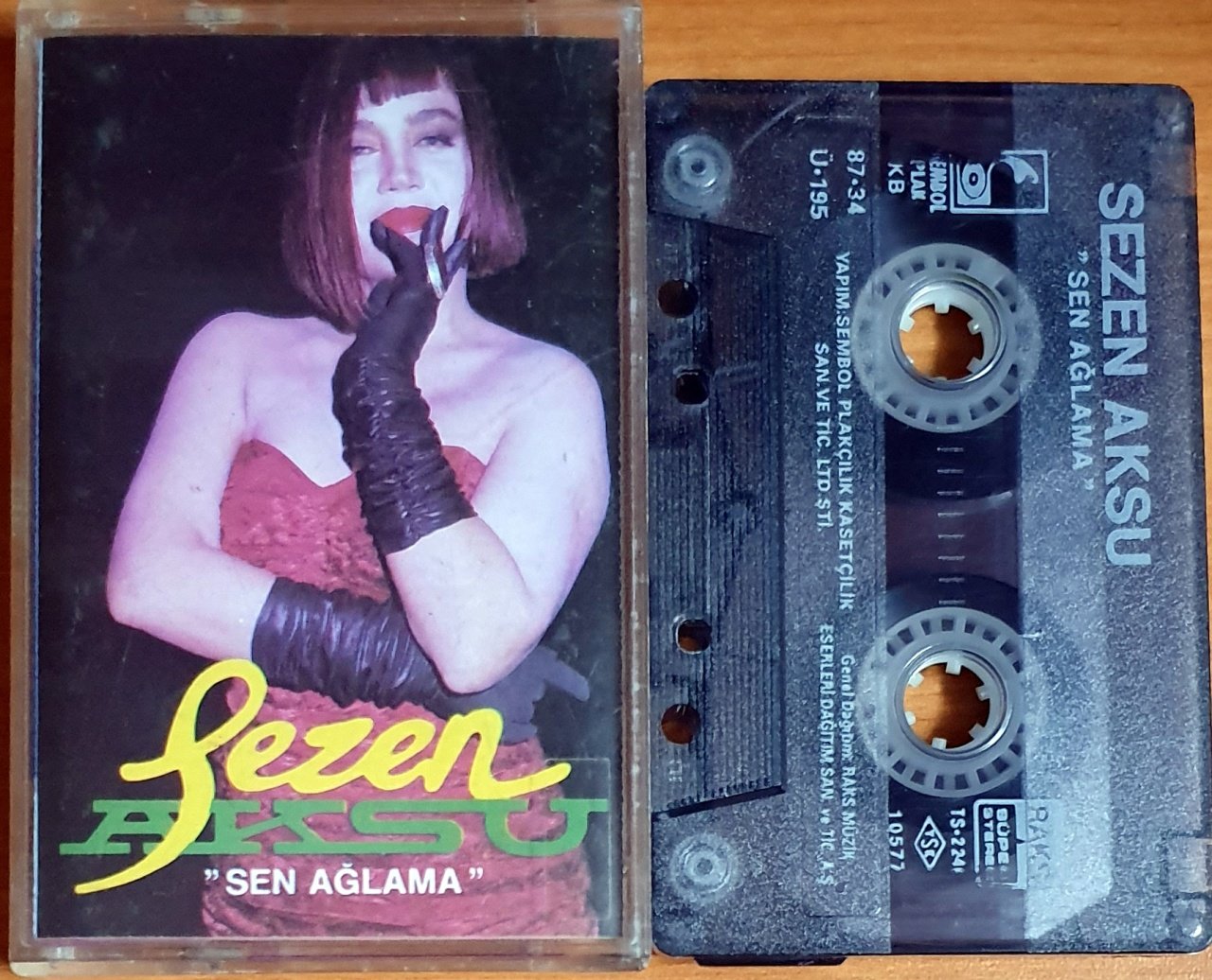 SEZEN AKSU - SEN AĞLAMA - KASET SEMBOL 2.EL