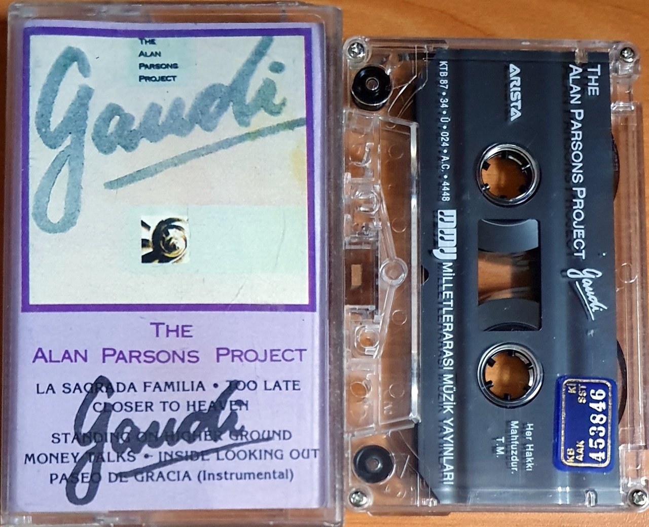 THE ALAN PARSONS PROJECT - GAUDI - KASET 2.EL