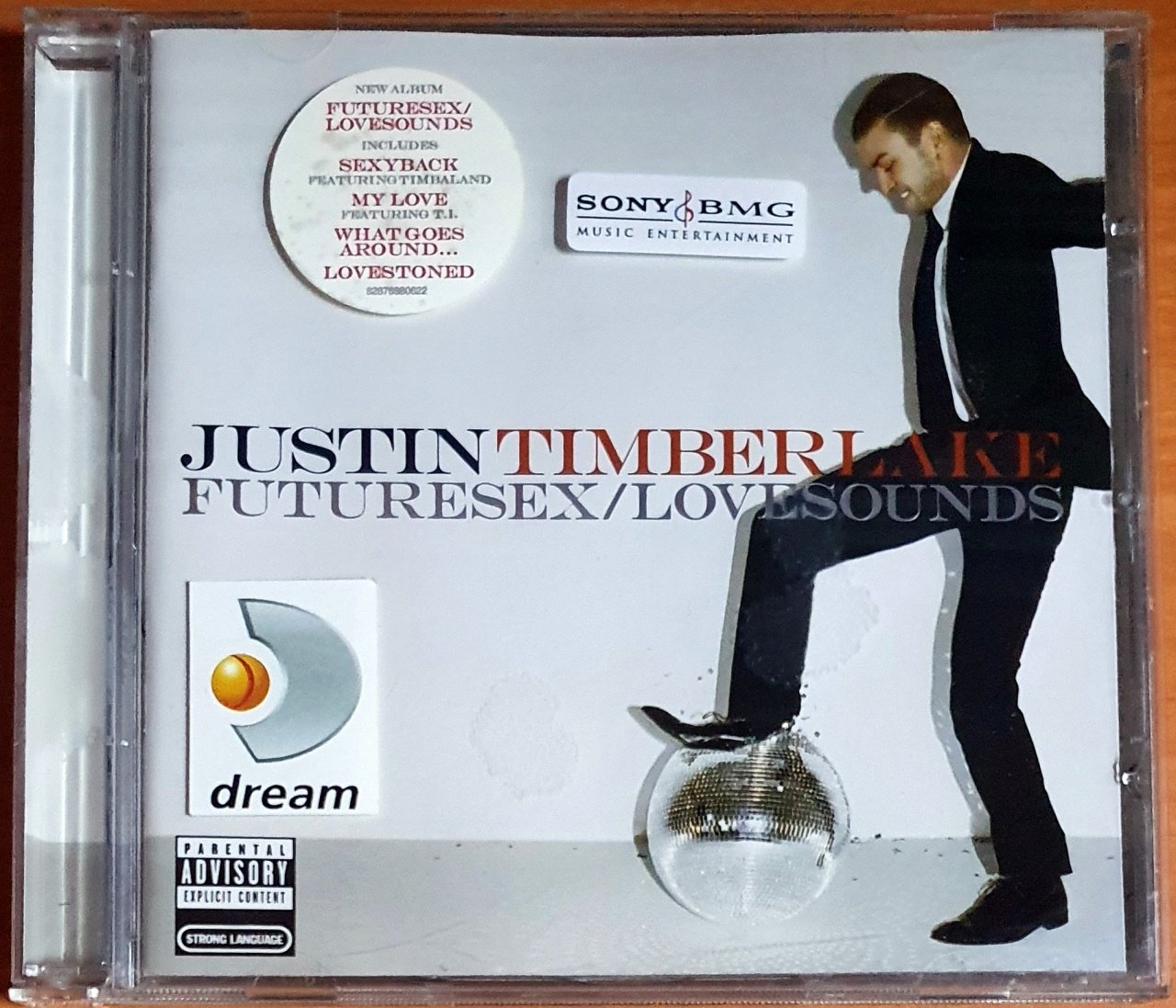 JUSTIN TIMBERLAKE - FUTURESEX/LOVESOUNDS (2006) - CD 2.EL