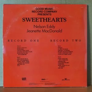 NELSON EDDY / JEANETTE MACDONALD - SWEETHEARTS (1989) - 2LP 2.EL PLAK