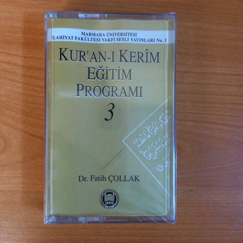 DR. FATİH ÇOLLAK - KUR'AN-I KERİM EĞİTİM PROGRAMI 3 (1993) - KASET SIFIR