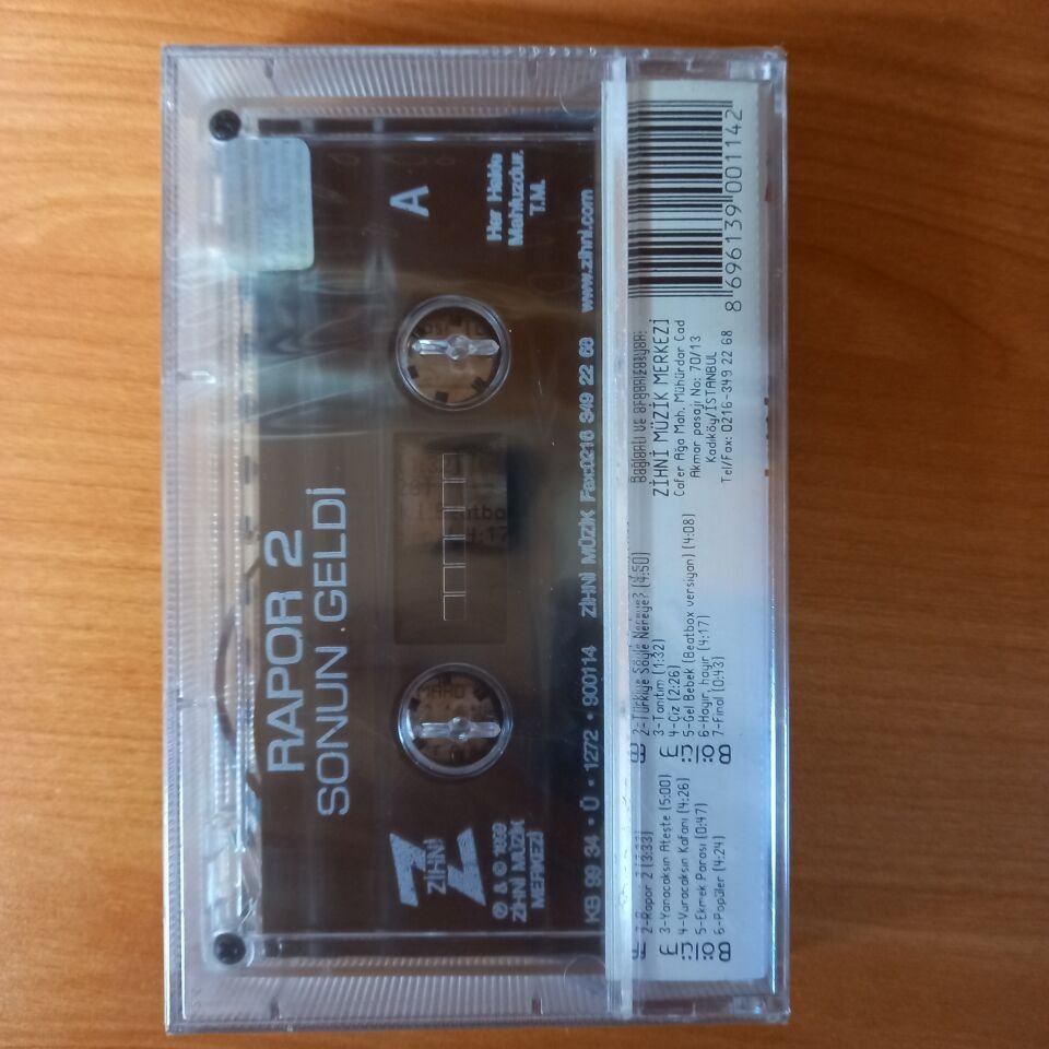 RAPOR II - SONUN GELDİ! (1999) - KASET SIFIR