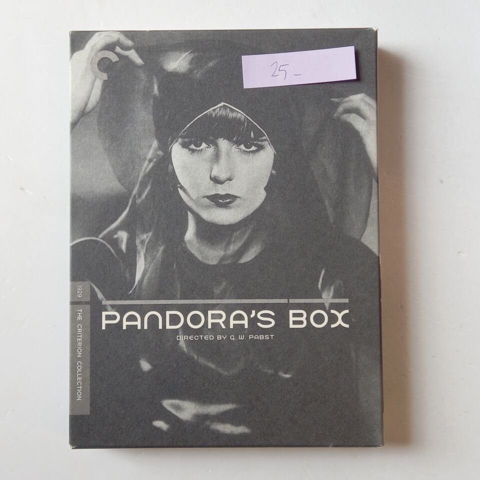 PANDORA'S BOX / THE CRITERION COLLECTION - GEORG WILHELM PABST, LOUISE BROOKS - 2 DİSK DVD DIGIPAK 1.BÖLGE 2.EL