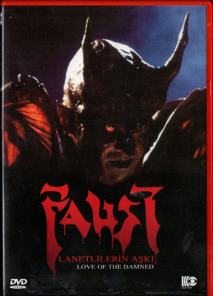 FAUST LANETLİLERİN AŞKI - LOVE OF THE DAMNED - BRIAN YUZNA - DVD 2.EL