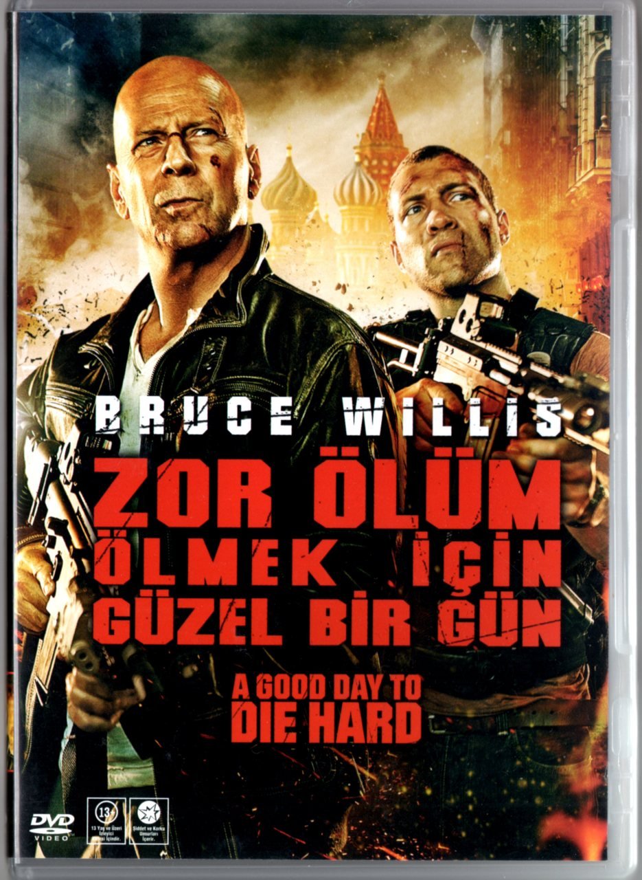 ZOR ÖLÜM ÖLMEK İÇİN GÜZEL BİR GÜN - A GOOD DAY TO DIE HARD - BRUCE WILLIS - DVD 2.EL