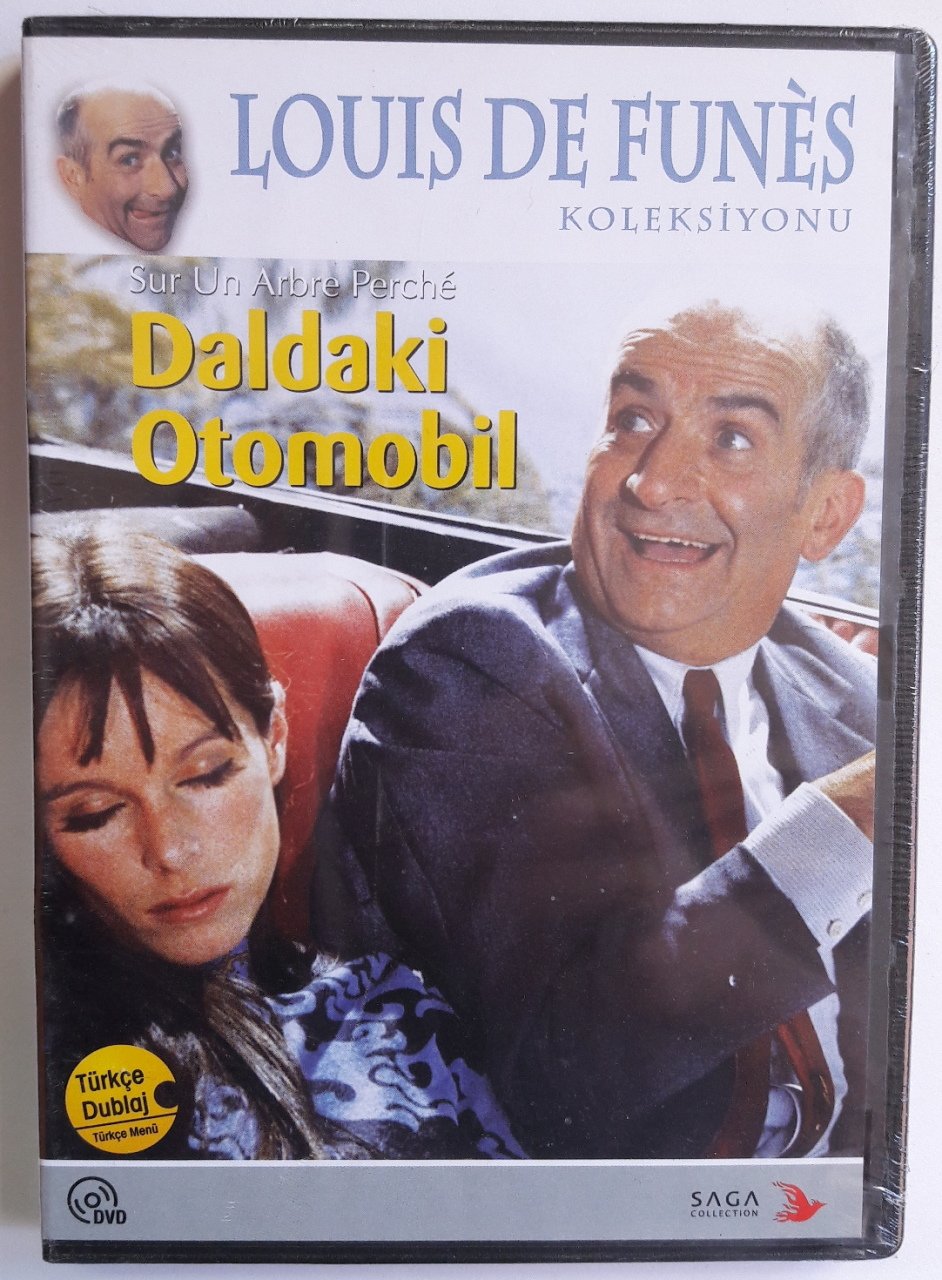 DALDAKİ OTOMOBİL - SUR UN ARBRE PERCHÉ - LOUIS DE FUNÈS - DVD 2.EL