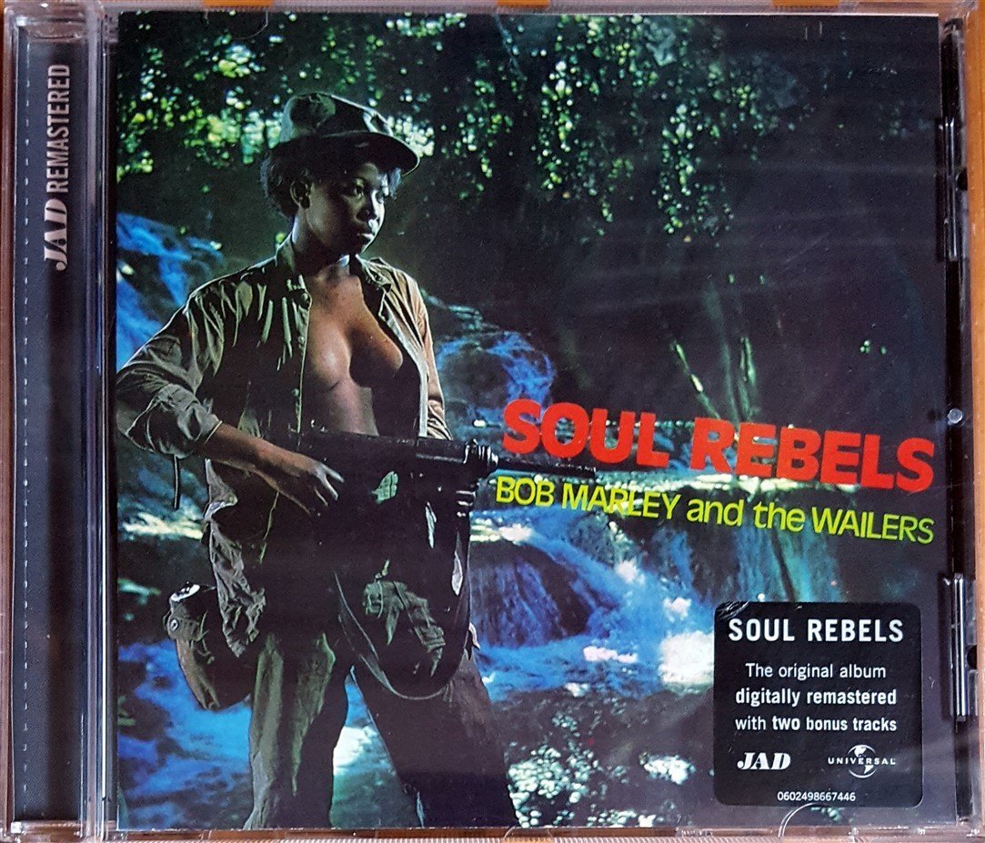 BOB MARLEY AND THE WAILERS - SOUL REBELS (2004) REMASTERED CD 2.EL
