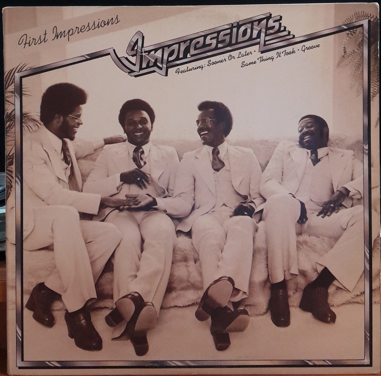 IMPRESSIONS - FIRST IMPRESSIONS (1975) - PLAK 2.EL