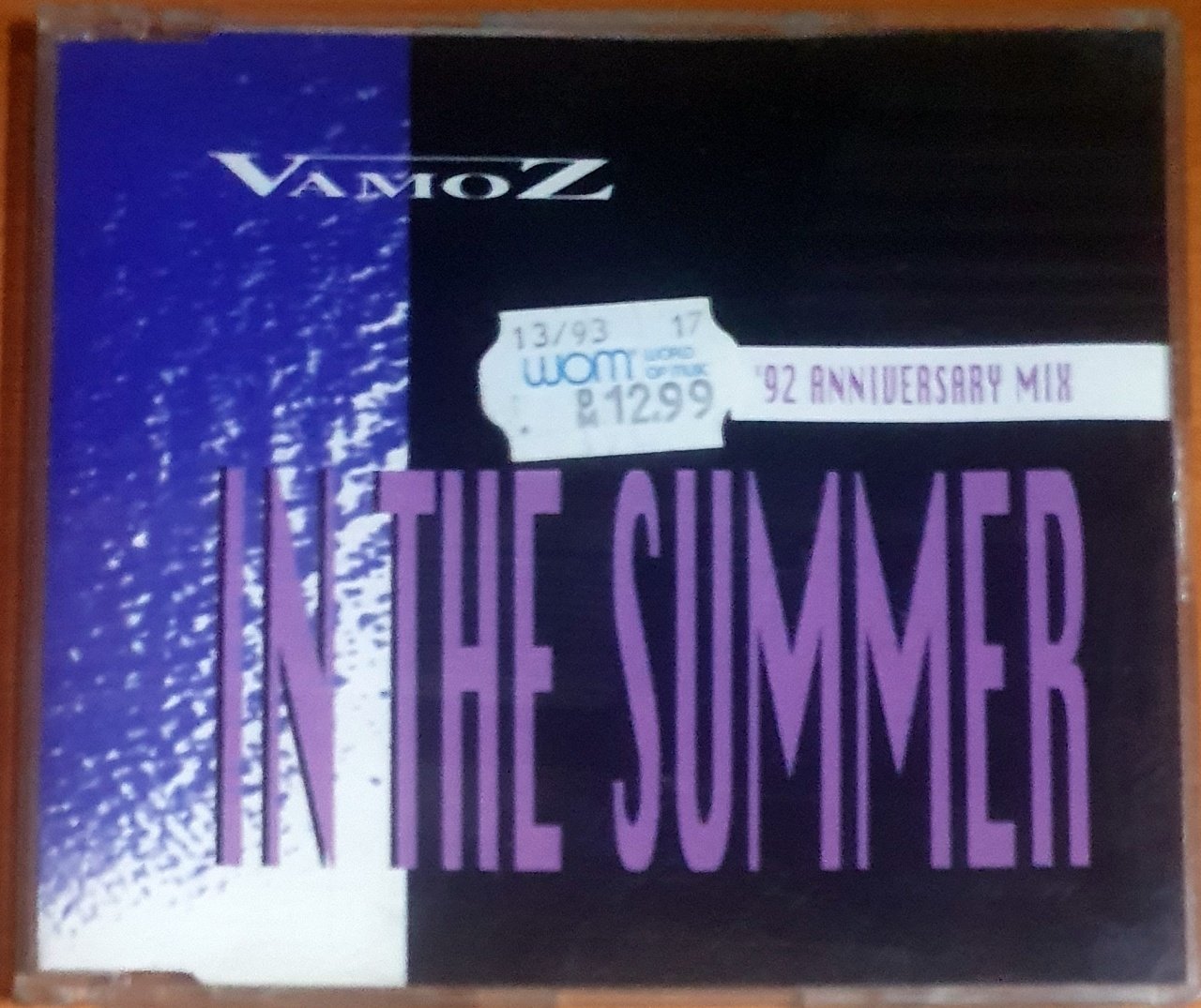 VAMOZ - IN THE SUMMER / '92 ANNIVERSARY MIX - CD SINGLE 2.EL