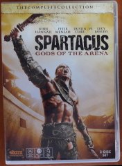 SPARTACUS GODS OF THE ARENA - THE COMPLETE COLLECTION - 3DVD 2.EL
