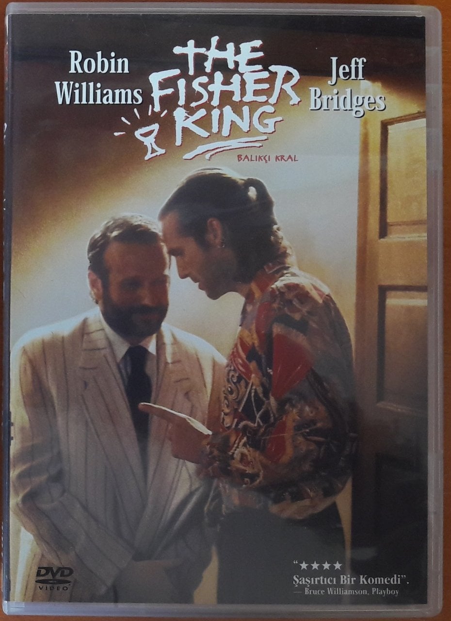 The FISHER KING - BALIKÇI KRAL - ROBIN WILLIAMS - JEFF BRIDGES - TERRY GILLAM - DVD 2.EL