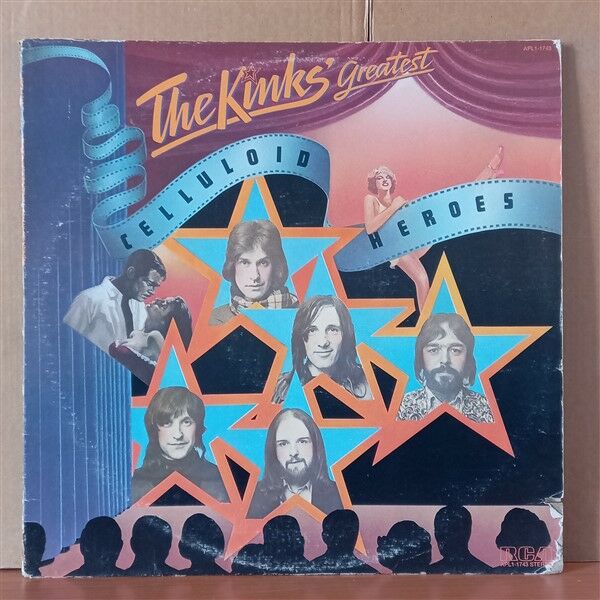 THE KINKS – CELLULOID HEROES / THE KINKS' GREATEST (1976) - LP 2.EL PLAK