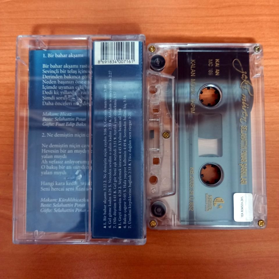 ZEKİ MÜREN - SELAHATTİN PINAR ŞARKILARI (2005) - KASET 2.EL