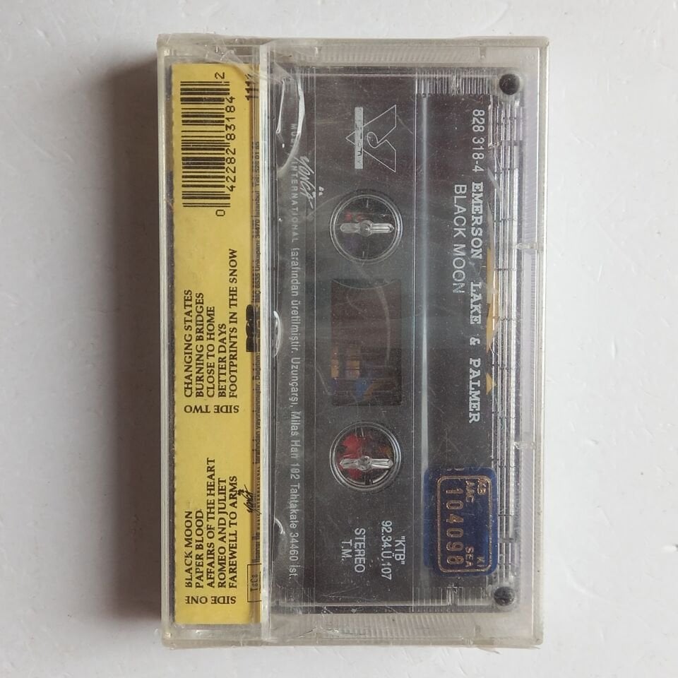 EMERSON, LAKE & PALMER - BLACK MOON (1992) - KASET SIFIR
