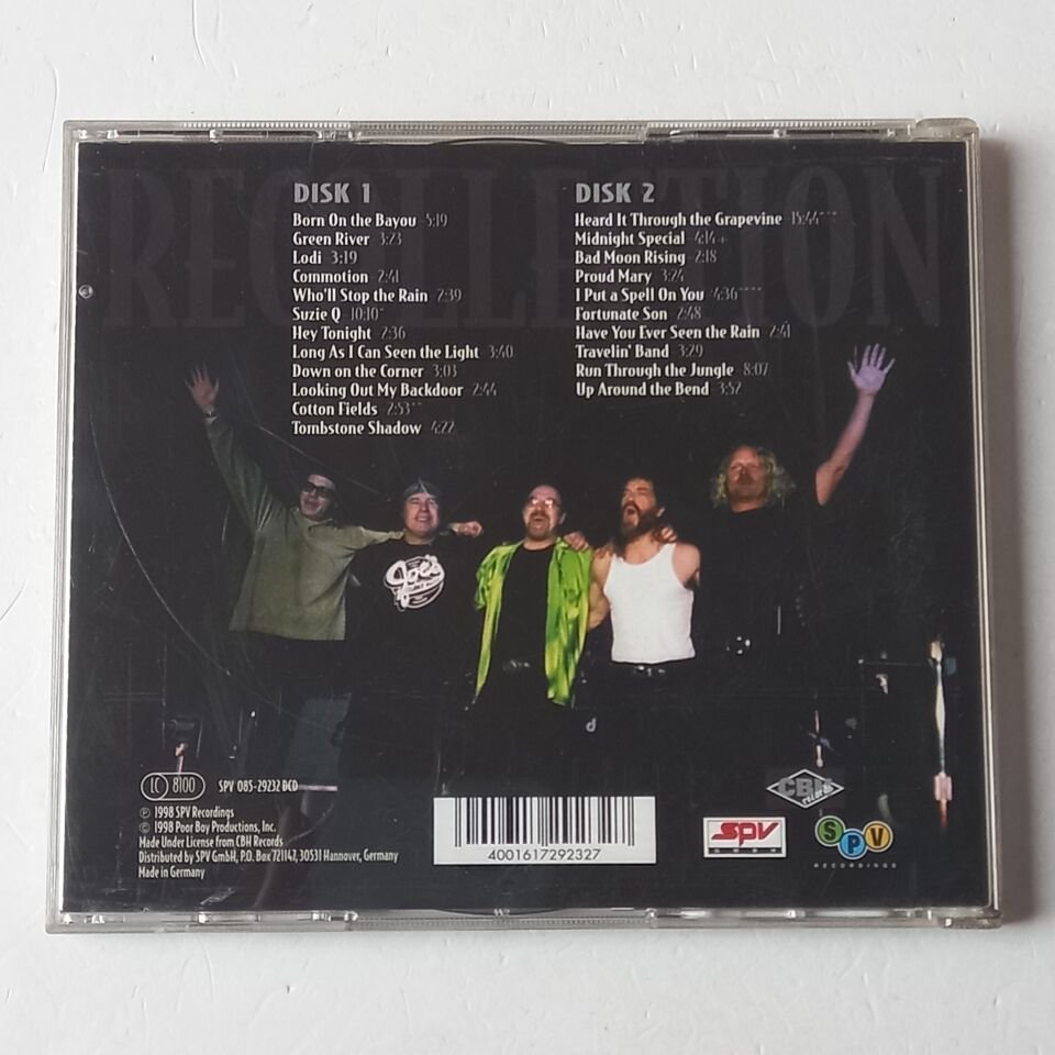 CREEDENCE CLEARWATER REVISITED – RECOLLECTION (1998) - 2CD 2.EL