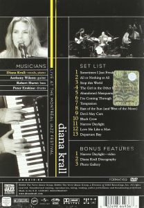 DIANA KRALL - LIVE AT THE MONTREAL JAZZ FESTIVAL (2004) - DVD SIFIR