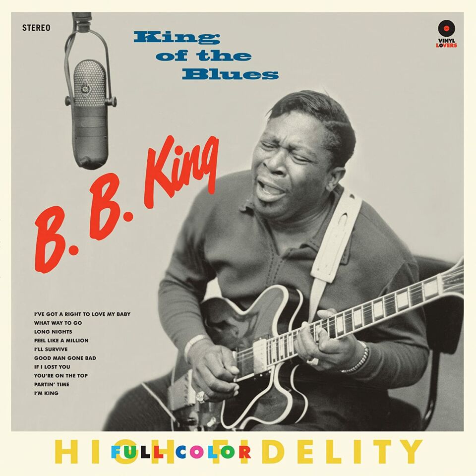 B.B. KING - KING OF THE BLUES (1960) - LP 180GR 2018 EDITION SIFIR PLAK