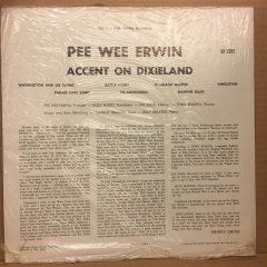 PEE WEE ERWIN - ACCENT ON DIXIELAND 2.EL PLAK