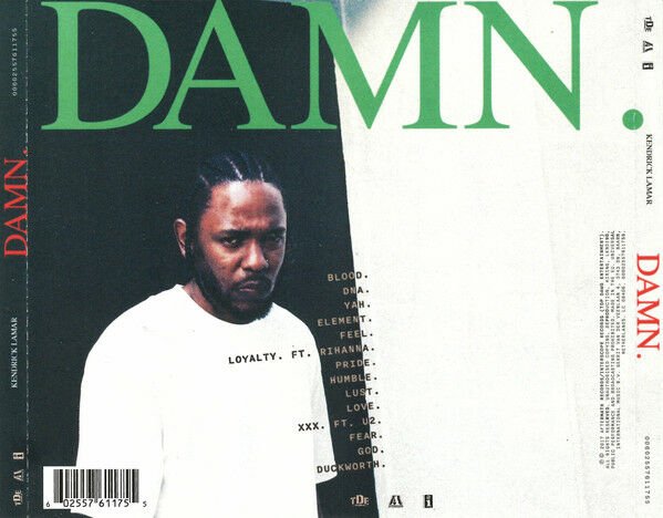 KENDRICK LAMAR – DAMN (2017) - CD JEWEL CASE AMBALAJINDA SIFIR