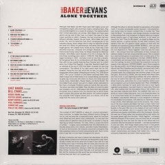 CHET BAKER & BILL EVANS - ALONE TOGETHER (1959) - LP 180GR 2011 EDITION SIFIR PLAK