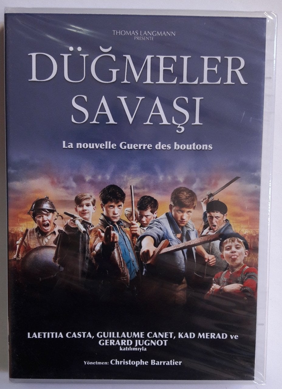 DÜĞMELER SAVAŞI - LA NOUVELLE GUERRE DES BOUTONS - DVD SIFIR