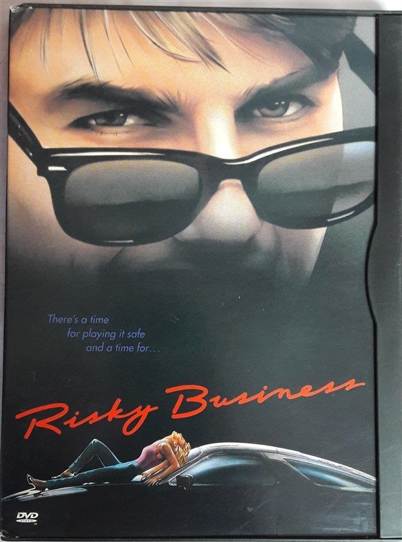 RISKY BUSINESS - TOM CRUISE - REBECCA DE MORNAY - SNAPCASE DVD 2.EL (1* BÖLGE)