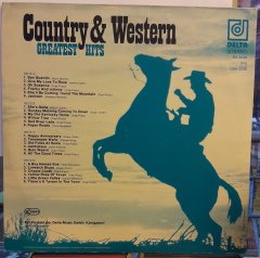 COUNTRY & WESTERN GREATEST HITS - 2PLAK 2.EL
