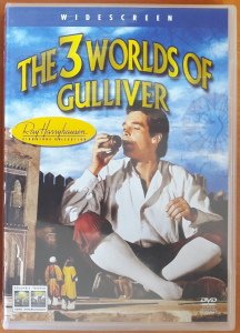 The 3 WORLDS OF GULLIVER - KERWIN MATHEWS - DVD 2.EL