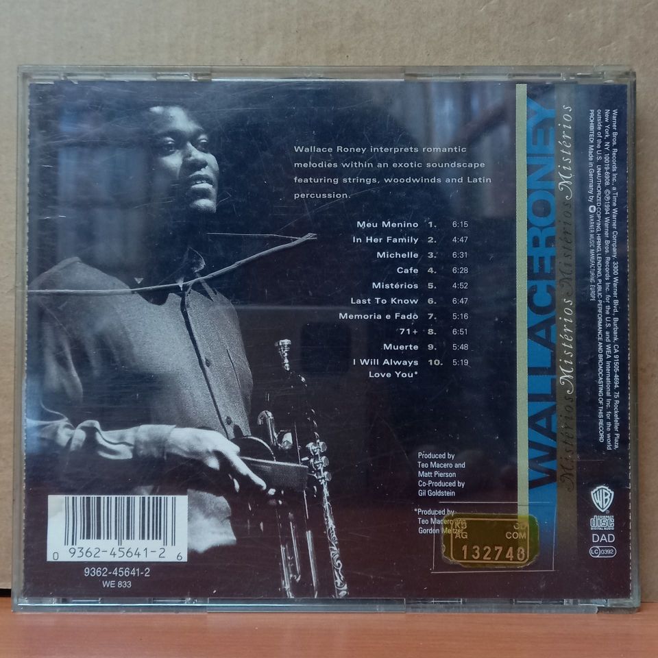 WALLACE RONEY – MISTERIOS (1994) - CD 2.EL