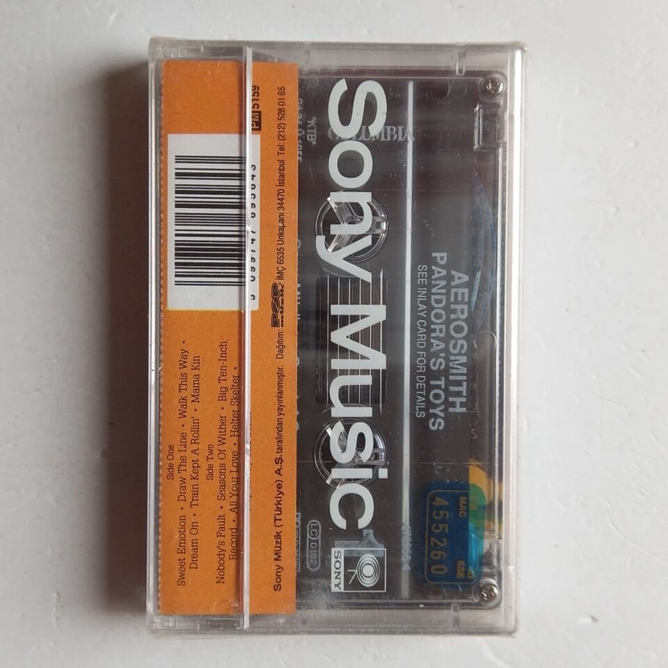 AEROSMITH - PANDORA\'S TOYS (1994) - KASET SIFIR
